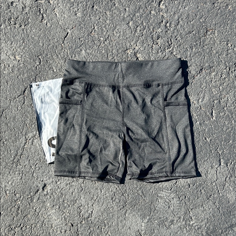 SHEIN Black Bike Shorts